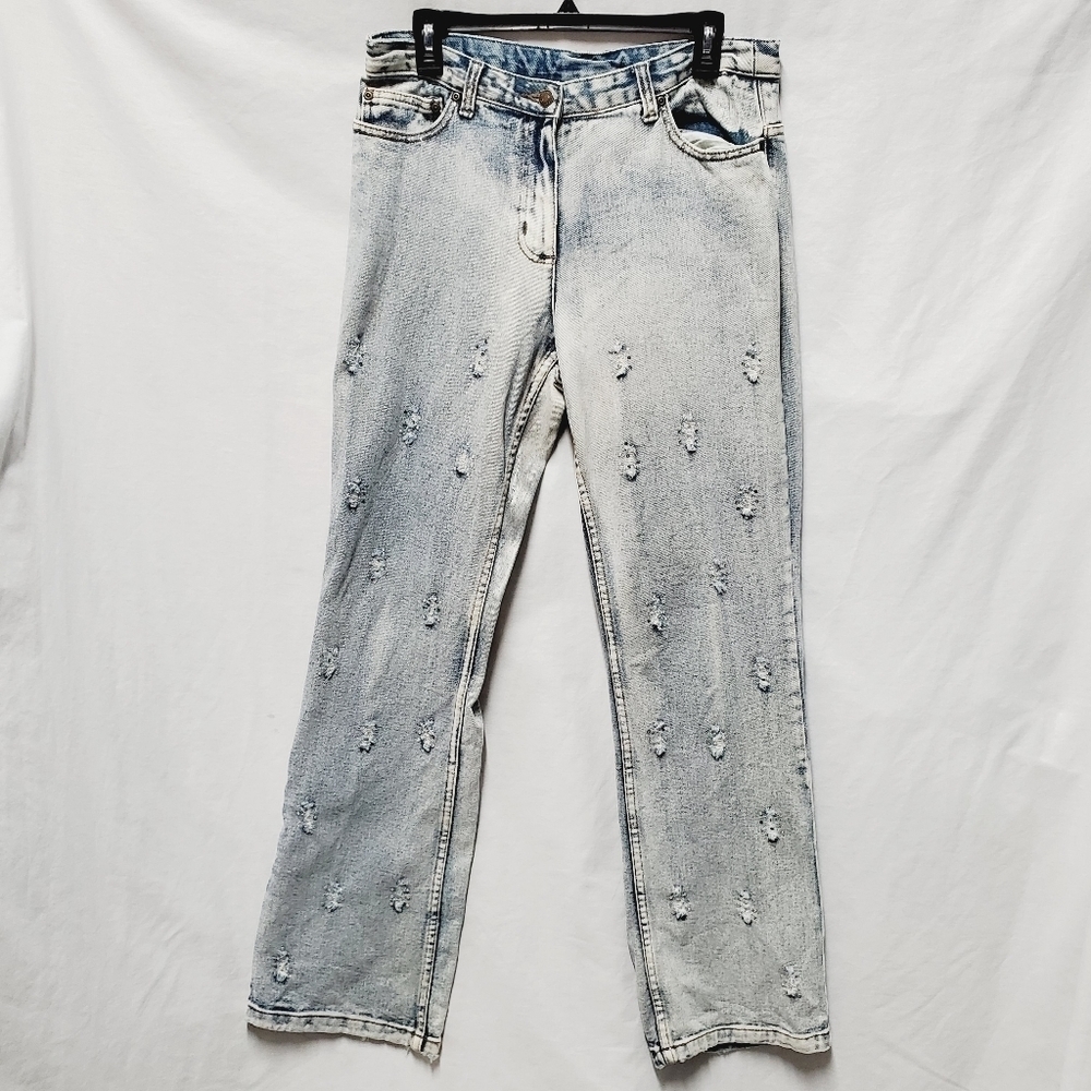 Jeanology Collection Vintage acid washed jeans 32" Waist